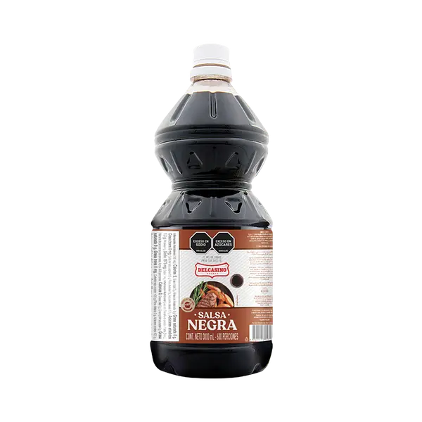 Salsa Negra Galon Delcasino 