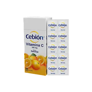 Pastillas Cebion Naranja