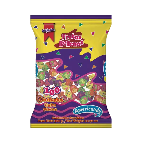 Frutas Rellenas Americandy 