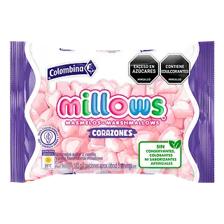 Masmelos Corazones Millows