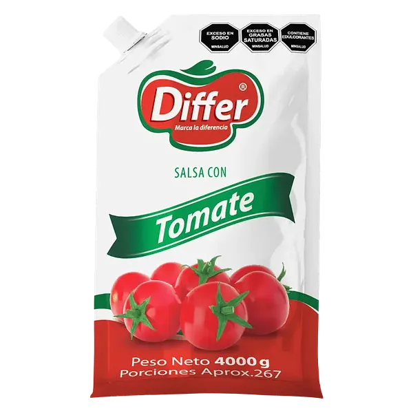 Salsa De Tomate Galon Differ