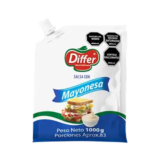 Salsa Mayonesa Bolsa Differ