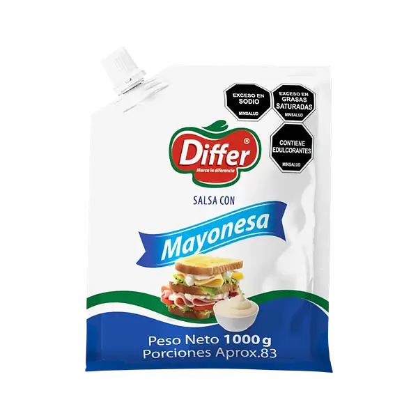 Salsa Mayonesa Bolsa Differ