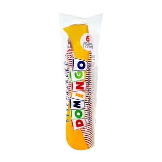 Vaso Carton 6 oz Festival