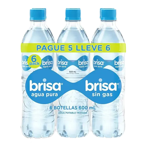 Agua Brisa Sixpack 