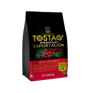 Cafe Gourmet Rojo Tostao