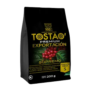 Cafe Supremo Negro Tostao
