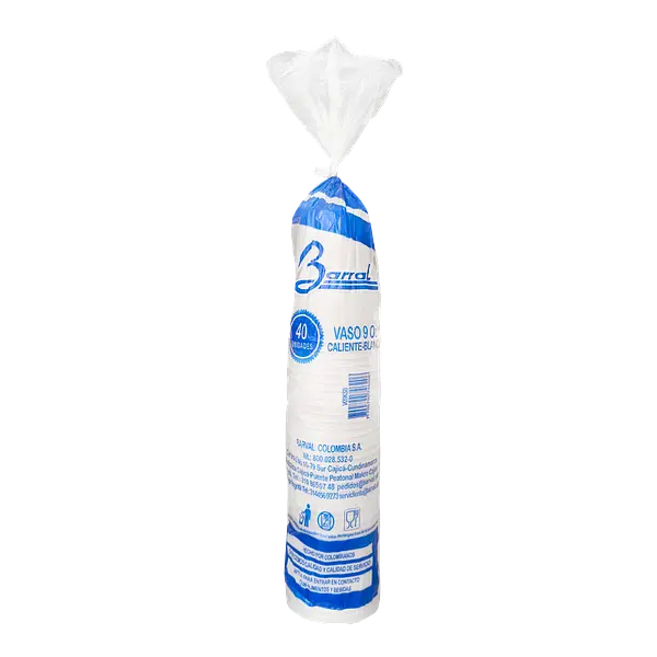 Vaso Carton 9 oz 