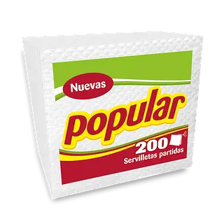 Servilleta Partida x200 Popular