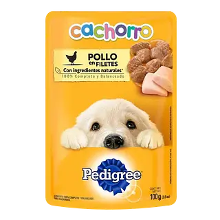 Alimento Humedo Pouch Pollo (Cachorro) Pedigree 