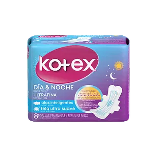 Toallas Dia&Noche Kotex