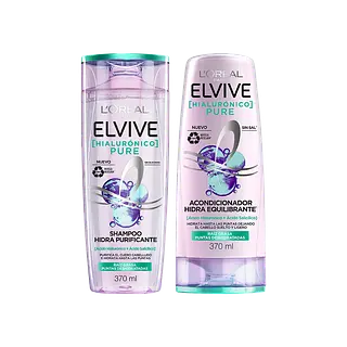 Shampoo + Acondicionador Hialuronico Pure Loreal