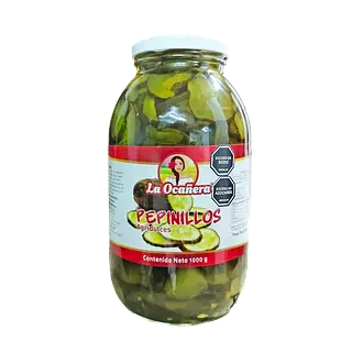 Pepinillos Agridulce En Rodajas Ocañera
