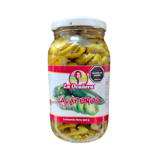 Jalapeños En Rodajas Ocañera