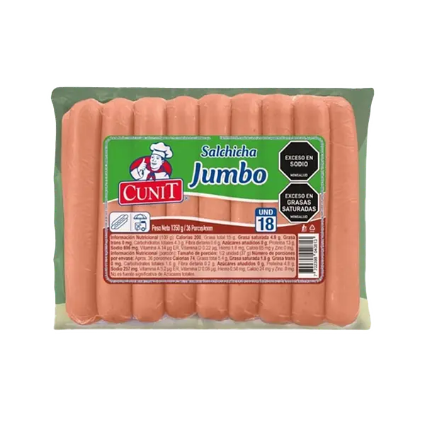 Salchicha Jumbo Cunit 