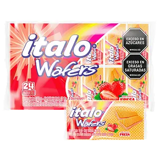 Galleta Wafers Italo Fresa