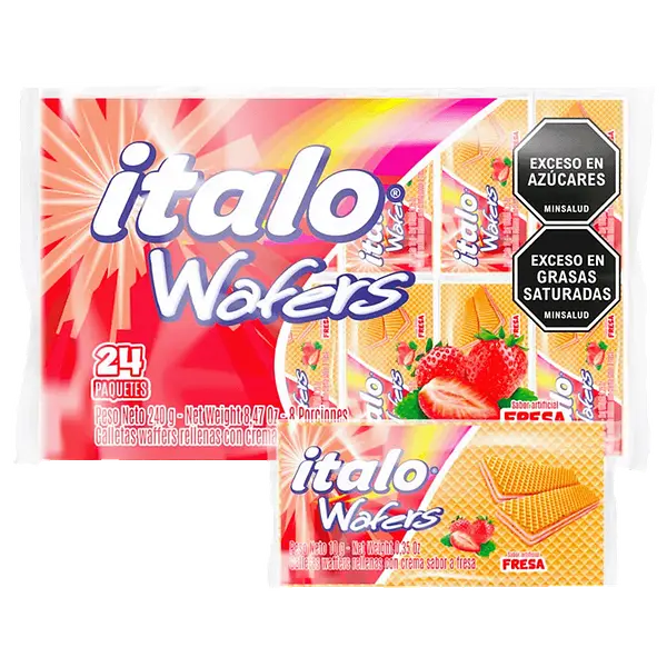 Galleta Wafers Italo Fresa