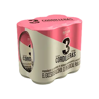 Cerveza 3 Cordilleras Rose 