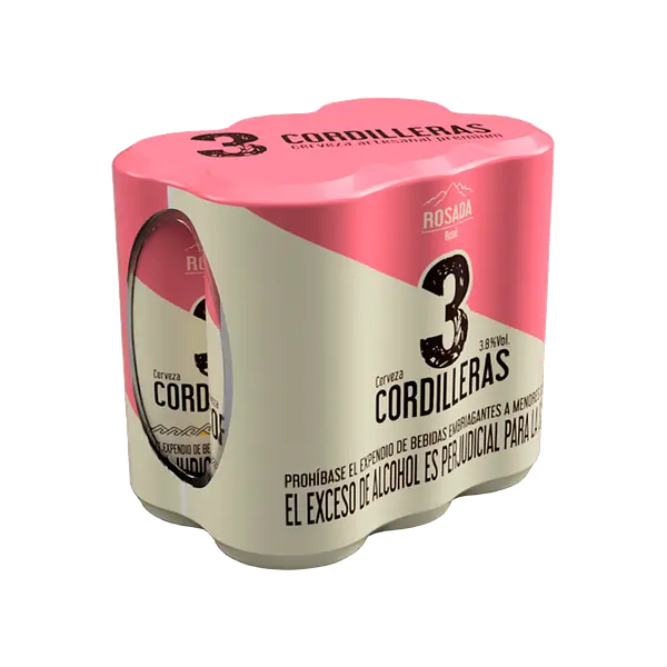 Cerveza 3 Cordilleras Rose 