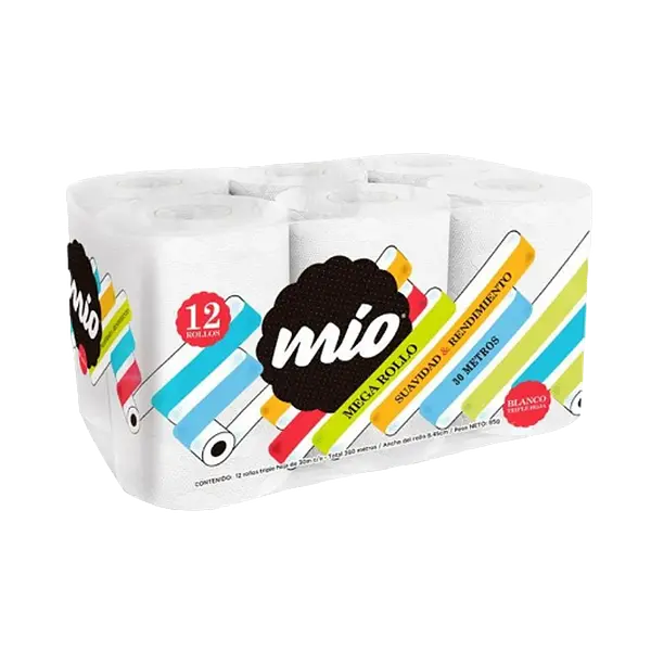 Papel Higienico Triple Hoja Mio