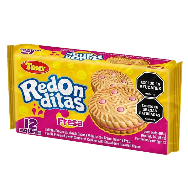 Galleta Fresa Redonditas
