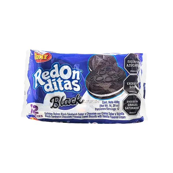 Galleta Black Redonditas