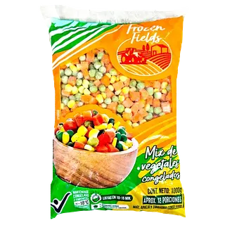 Mix Verduras (zan,arv,maiz) Frozen 