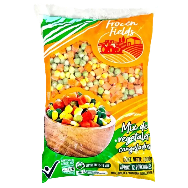 Mix Verduras (zan,arv,maiz) Frozen 
