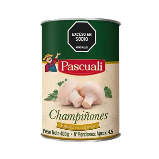 Champiñon Entero Pascuali