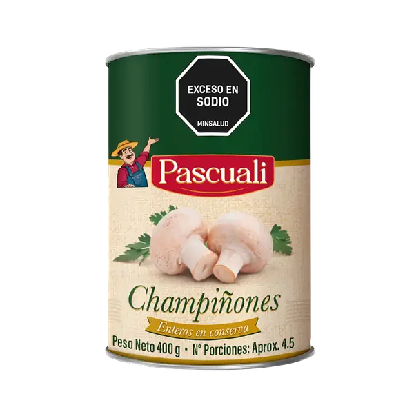 Champiñon Entero Pascuali