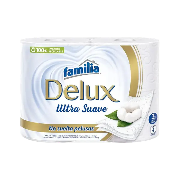 Papel Higienico Suave Delux Familia