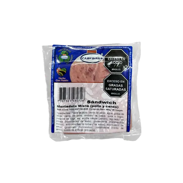 Mortadela Sandwich Carfrisan 