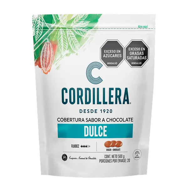 Cobertura Chocolate Dulce Cordillera
