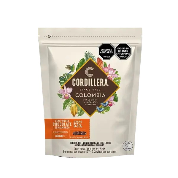 Cobertura Chocolate 53% Cordillera