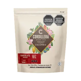 Cobertura Chocolate 70% Cordillera