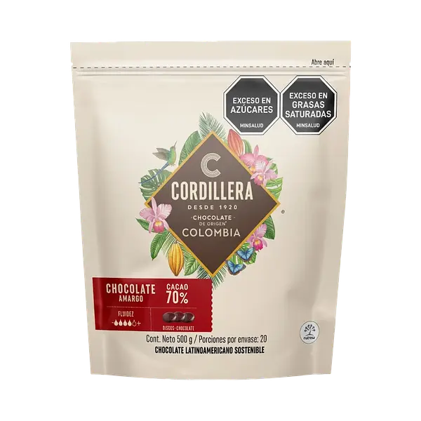 Cobertura Chocolate 70% Cordillera