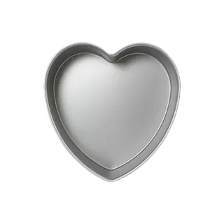 Molde De Aluminio Corazon 1/4