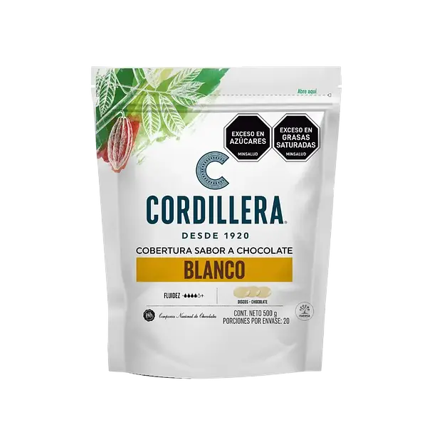 Cobertura Chocolate Blanco Cordillera