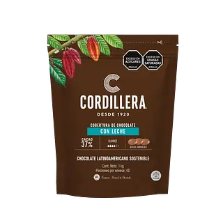 Cobertura Chocolate De Leche 37% Cordillera