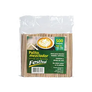 Palito Mezclador Festival