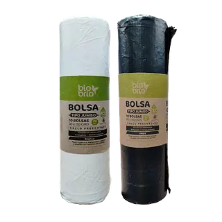Bolsa Aseo Rollo 80x110 Jumbo (Neg-Blan)