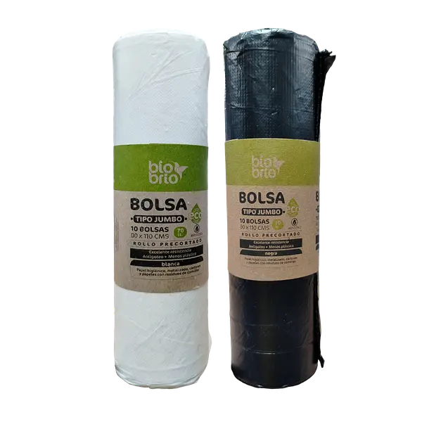 Bolsa Aseo Rollo 80x110 Jumbo (Neg-Blan)