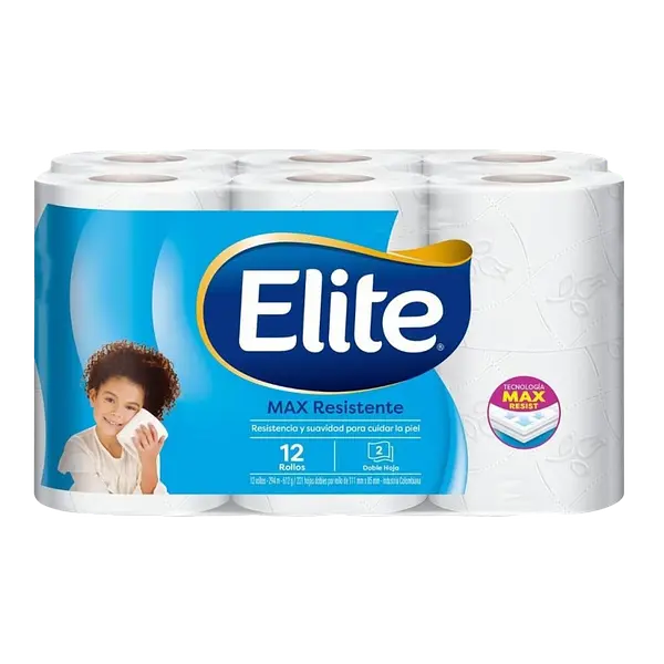 Papel Higienico Max Doble Hoja Elite 