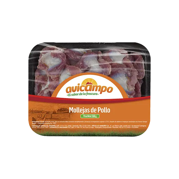 Mollejas Bandeja Avicampo