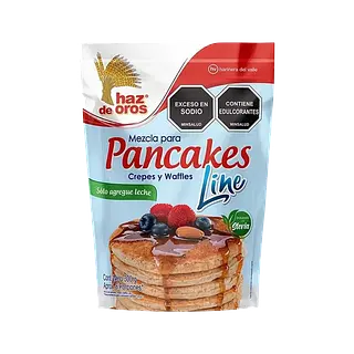 Mezcla Pancakes Stevia Haz De Oros