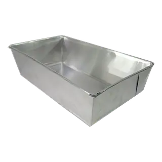 Molde De Aluminio Rectangular Grande