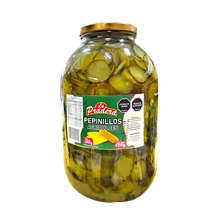 Pepinillos Agridulces En Rodajas La Pradera