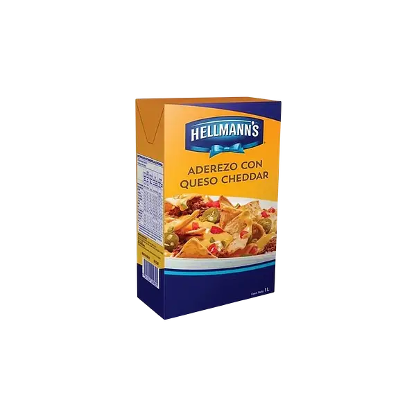 Aderezo Cheddar Caja Hellmanns