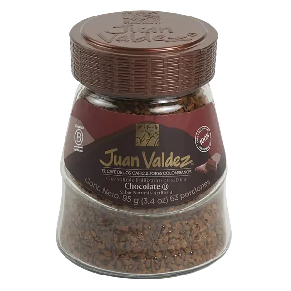 Cafe Chocolate Liofiloizado Juan Valdez