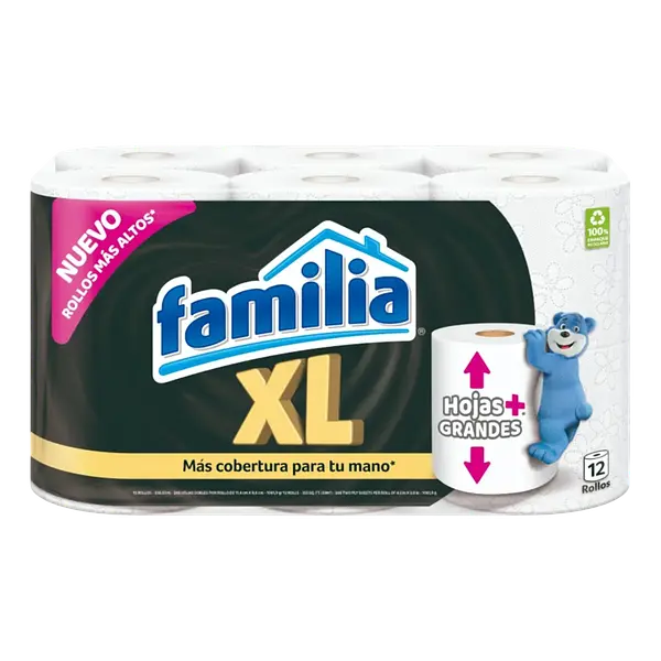 Papel Higienico XXL Jumbo Familia